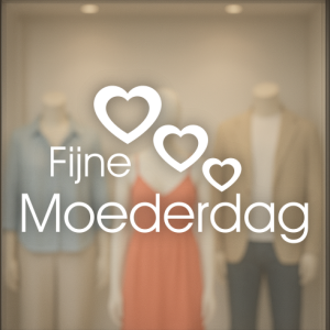 Fijne Moederdag met 3 harten