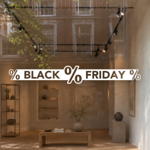 Black Friday streamer met procent tekens