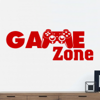 Game Zone met controller als letter M