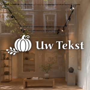 pompoen met eigentekst uitgesneden