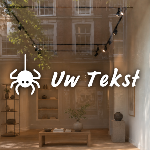 Spin en eigen tekst voor Halloween