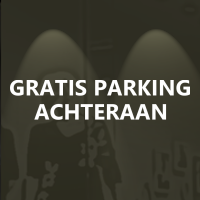 Gratis parking achteraan