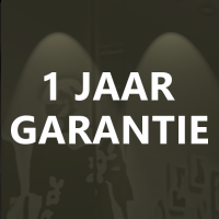 1 jaar garantie