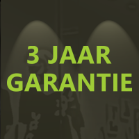 3 jaar garantie