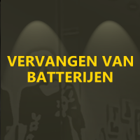 Vervangen van batterijen