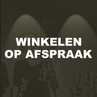 Sticker Winkelen op afspraak