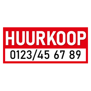 Huurkoop met telefoonnummer