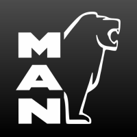 MAN met logo set L+R