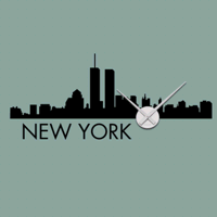 Skyline NY Twin Towers